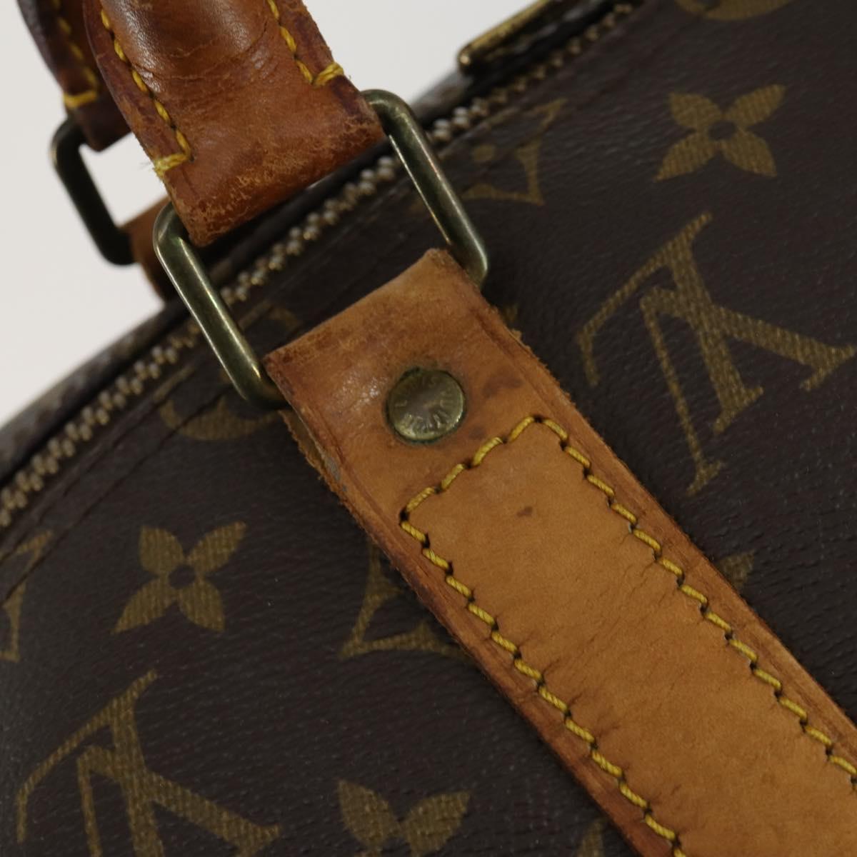 LOUIS VUITTON Monogram Keepall 50 Boston Bag M41426 LV Auth 159393