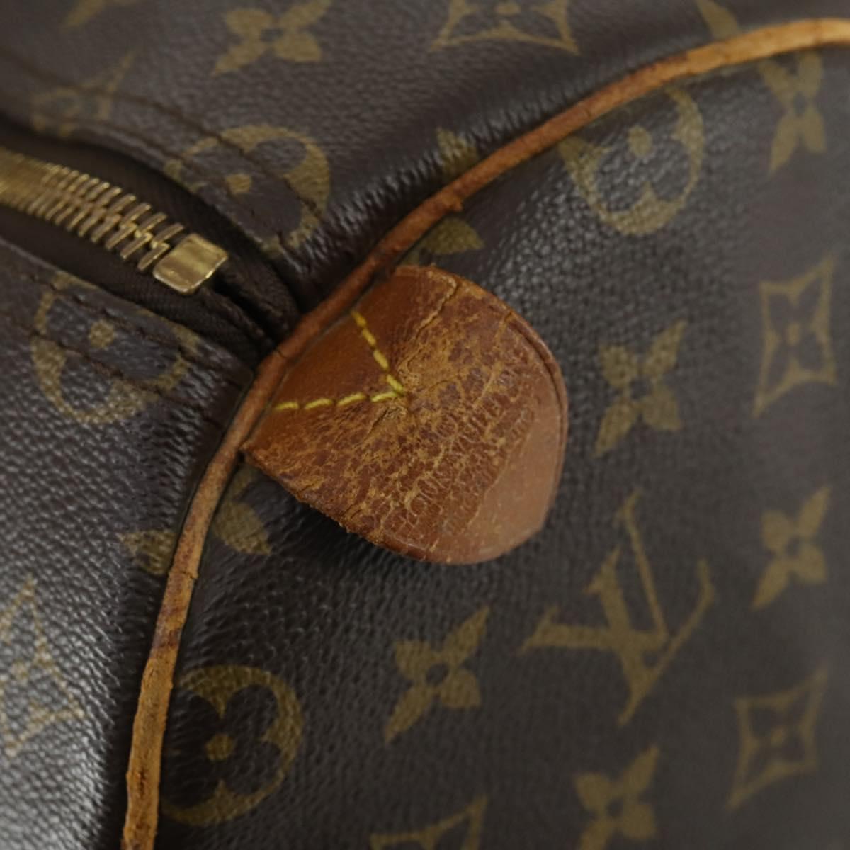 LOUIS VUITTON Monogram Keepall 50 Boston Bag M41426 LV Auth 159393