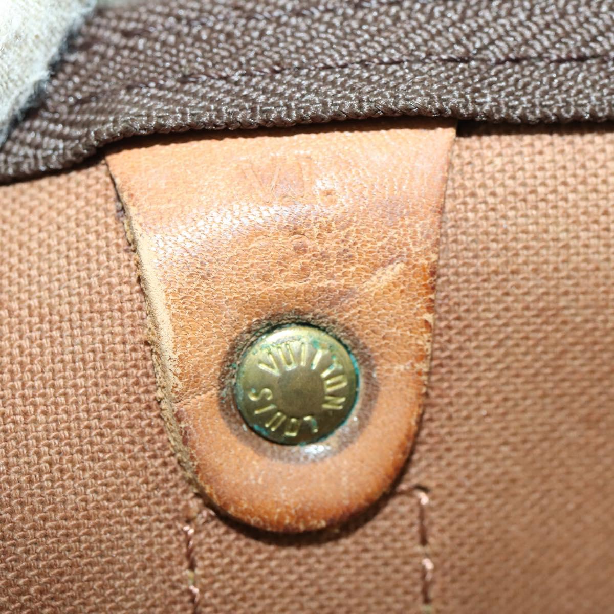 LOUIS VUITTON Monogram Keepall 50 Boston Bag M41426 LV Auth 159393