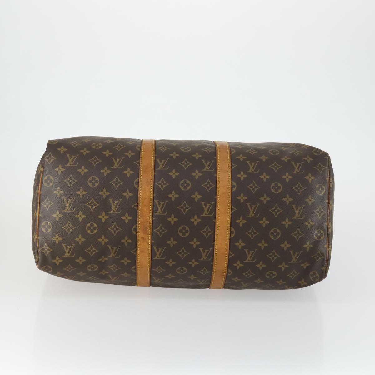 LOUIS VUITTON Monogram Keepall 50 Boston Bag M41426 LV Auth 159393