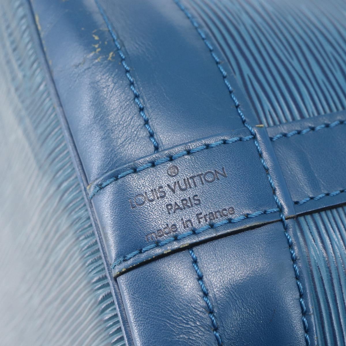 LOUIS VUITTON Epi Noe Shoulder Bag Toledo Blue M44005 LV Auth 159410