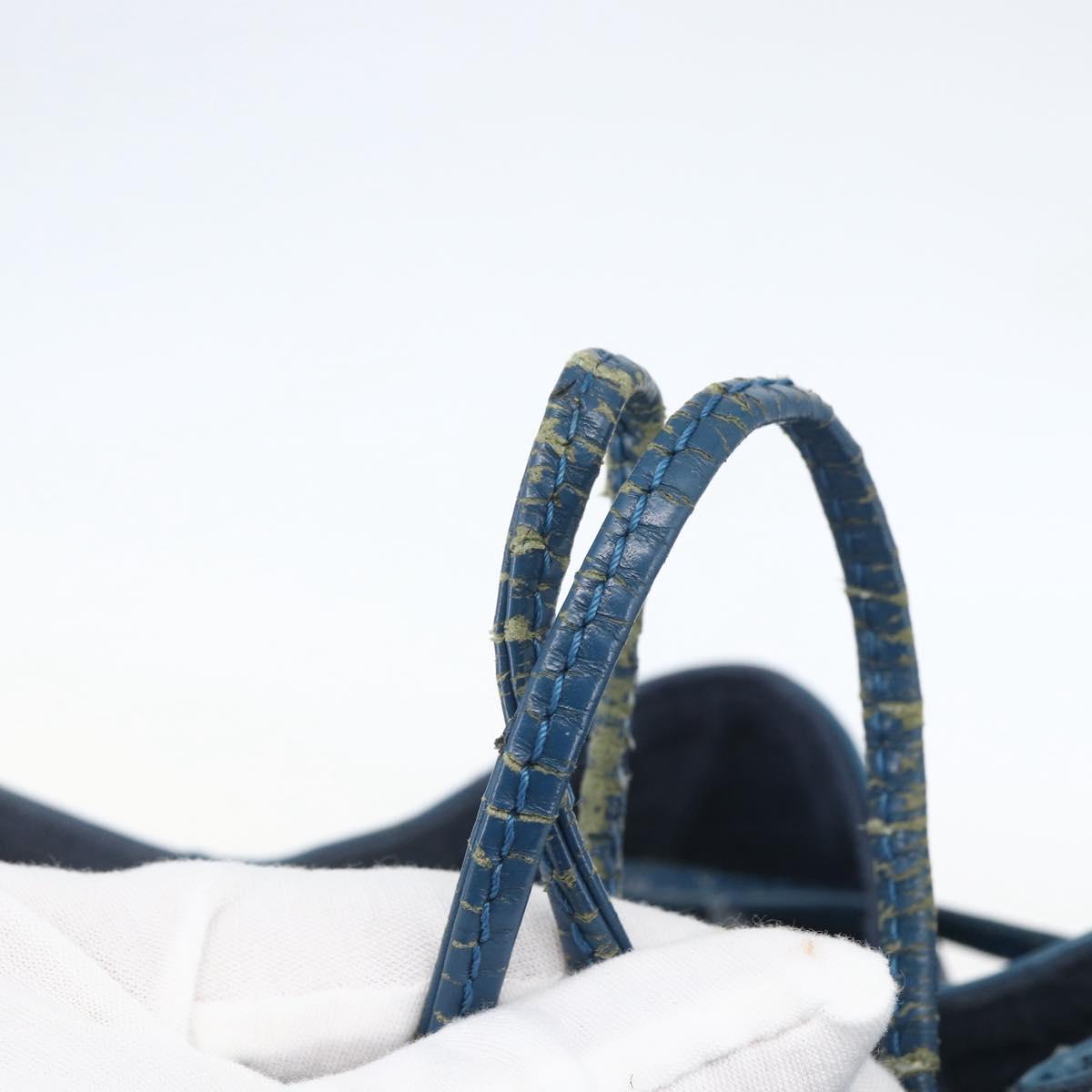 LOUIS VUITTON Epi Noe Shoulder Bag Toledo Blue M44005 LV Auth 159410