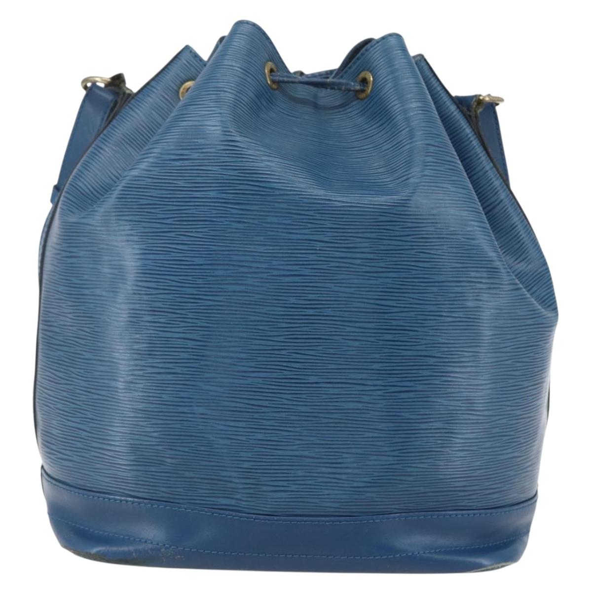 LOUIS VUITTON Epi Noe Shoulder Bag Toledo Blue M44005 LV Auth 159410