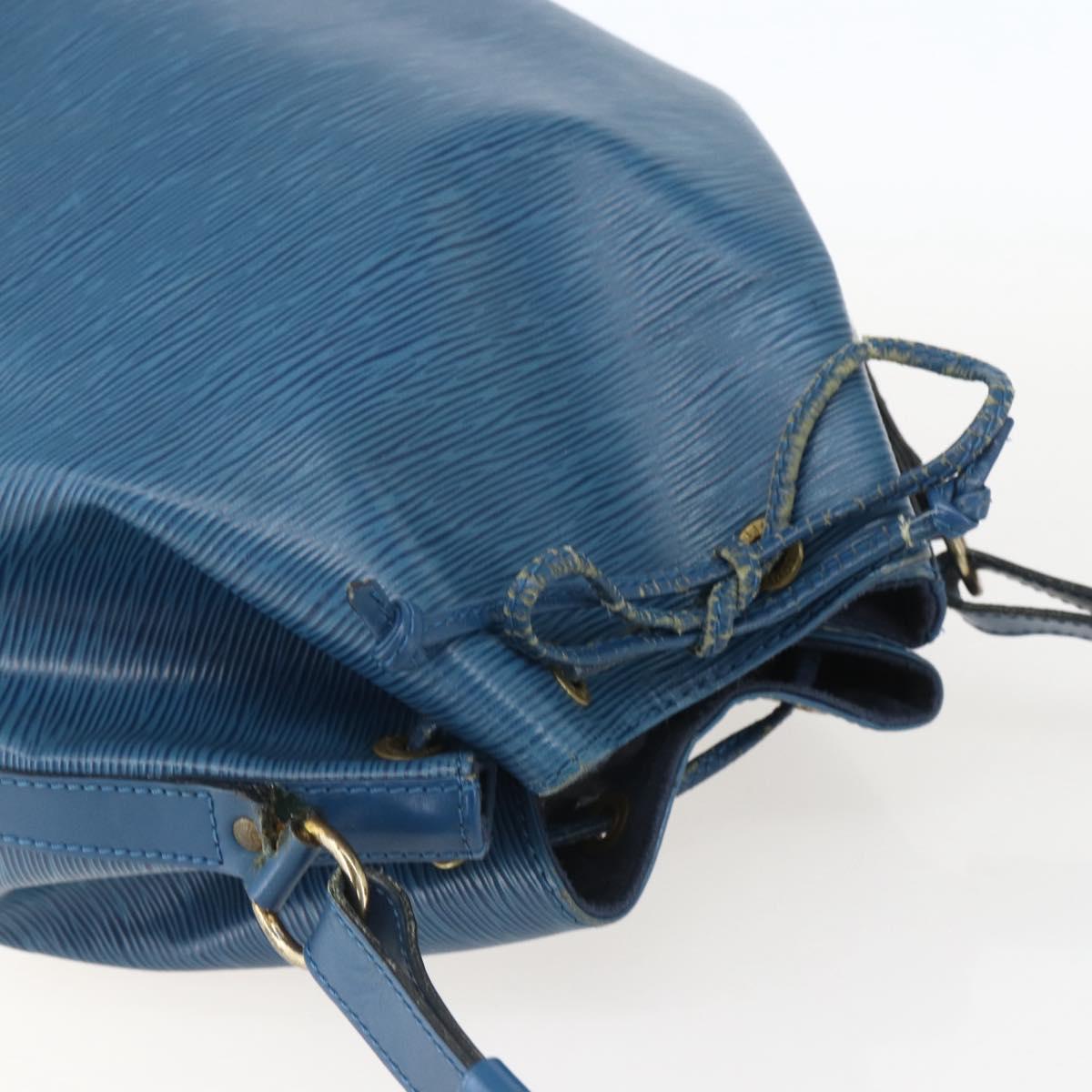 LOUIS VUITTON Epi Noe Shoulder Bag Toledo Blue M44005 LV Auth 159410