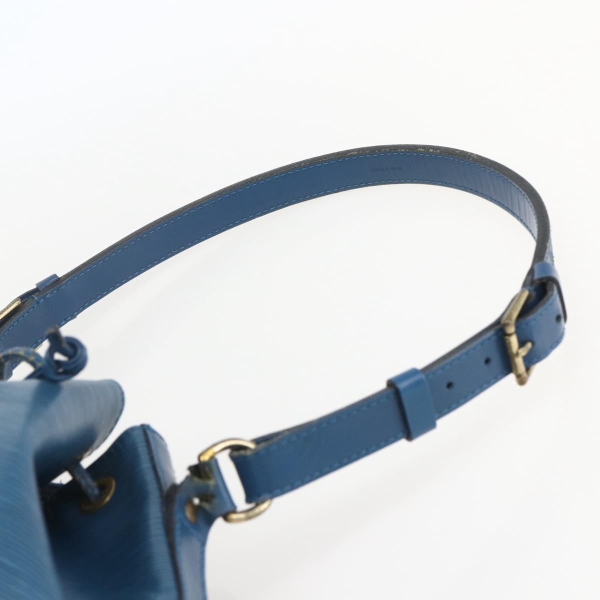 LOUIS VUITTON Epi Noe Shoulder Bag Toledo Blue M44005 LV Auth 159410