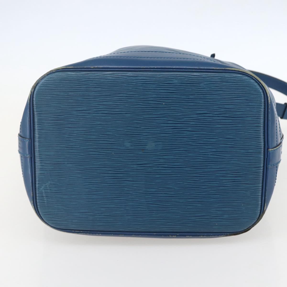LOUIS VUITTON Epi Noe Shoulder Bag Toledo Blue M44005 LV Auth 159410