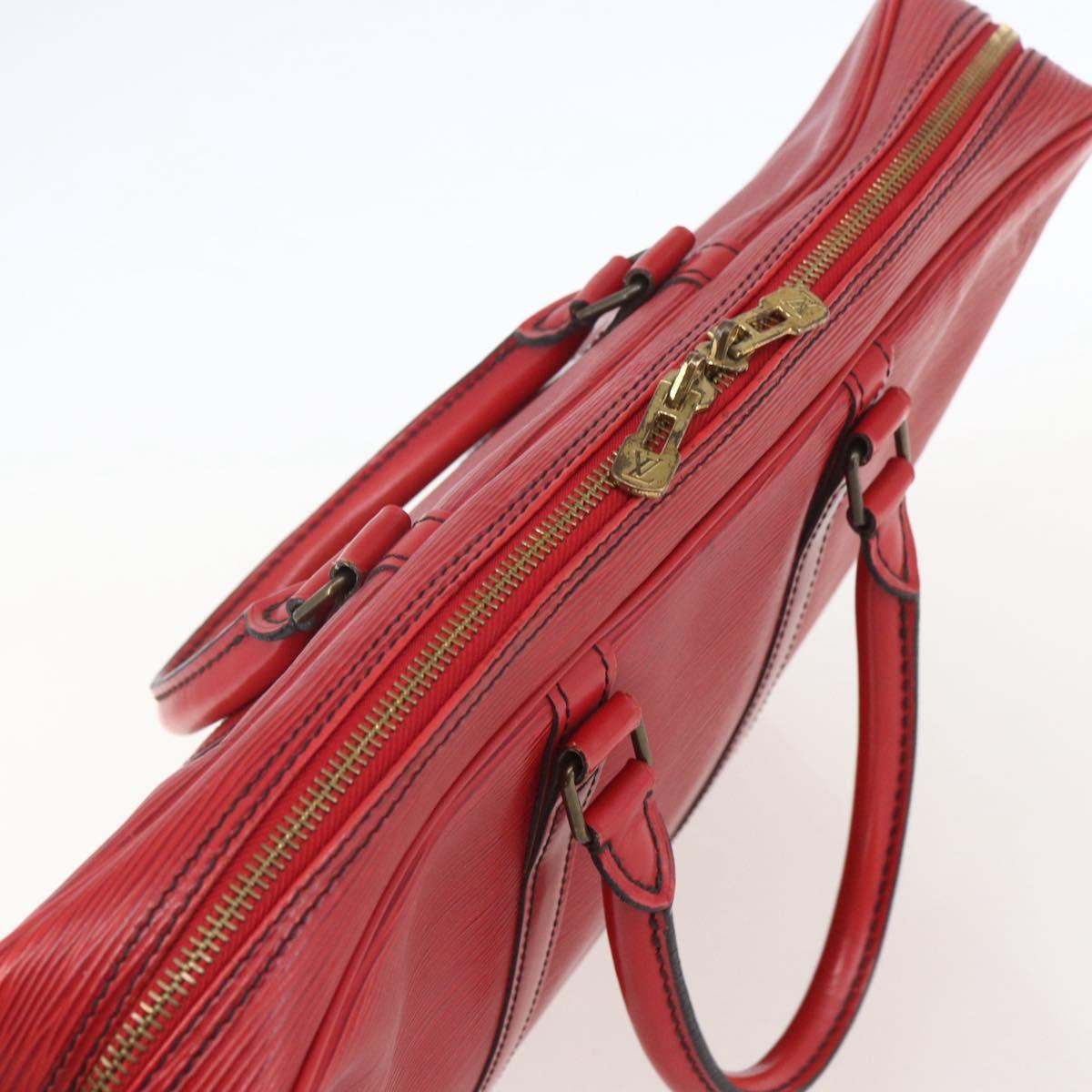 LOUIS VUITTON Epi Porte Documents Voyage Business Bag Red M54477 LV Auth 159411
