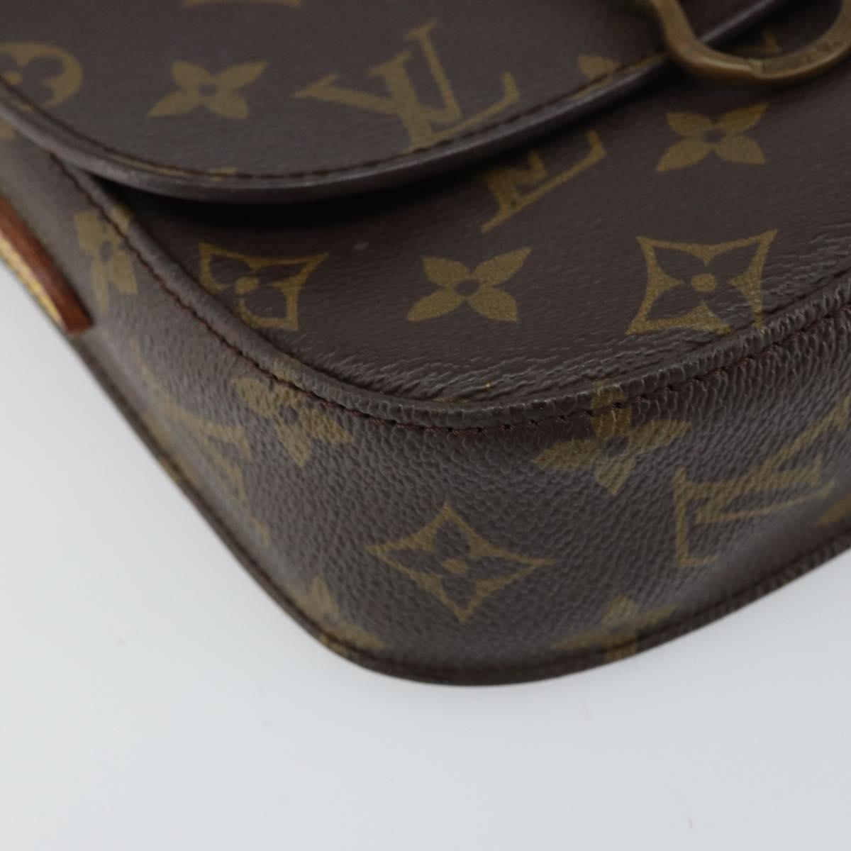 LOUIS VUITTON Monogram Saint Cloud PM Shoulder Bag M51244 LV Auth 159413