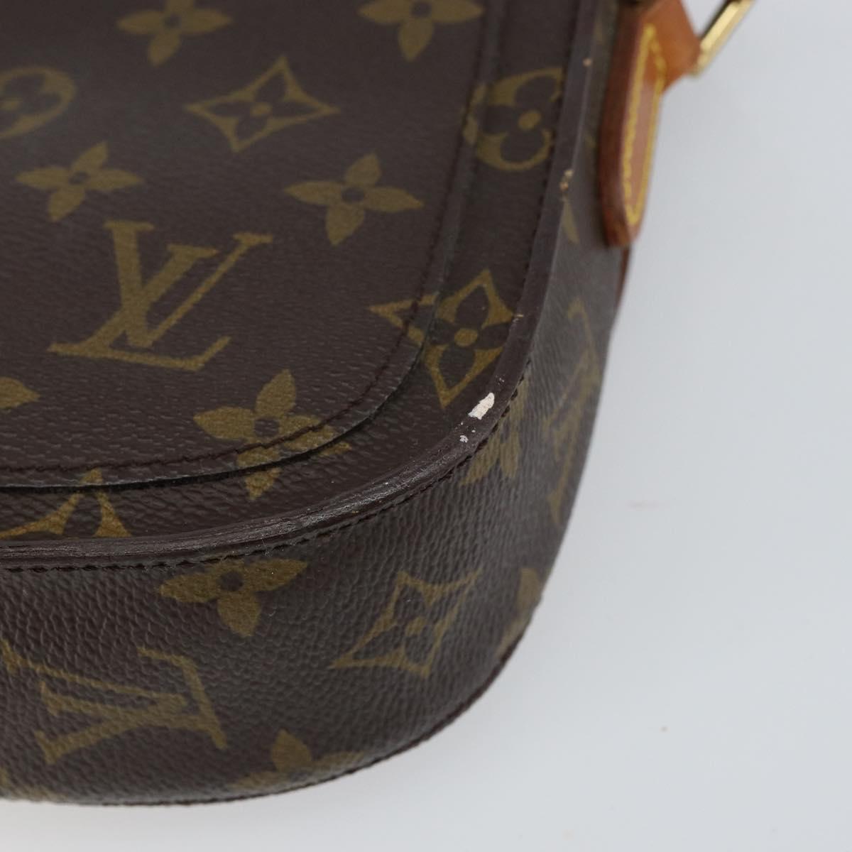 LOUIS VUITTON Monogram Saint Cloud PM Shoulder Bag M51244 LV Auth 159413