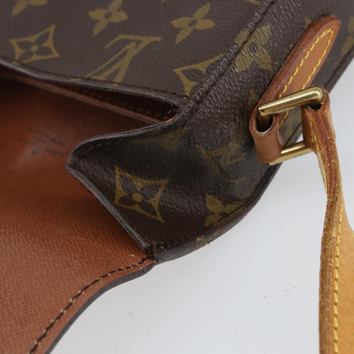 LOUIS VUITTON Monogram Saint Cloud PM Shoulder Bag M51244 LV Auth 159413
