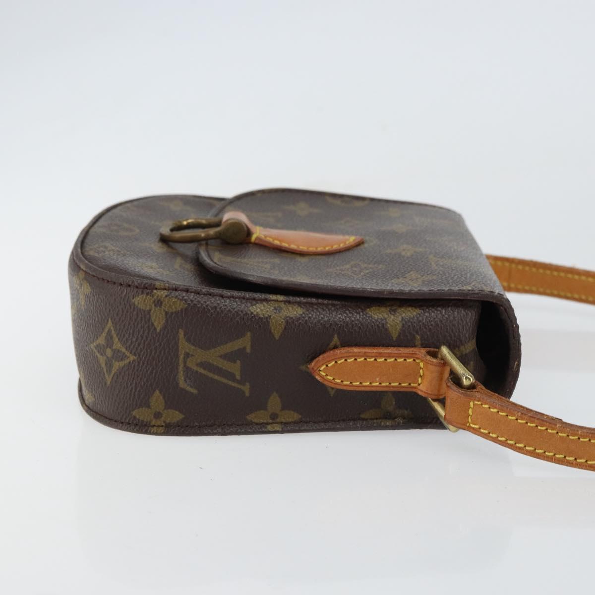LOUIS VUITTON Monogram Saint Cloud PM Shoulder Bag M51244 LV Auth 159413