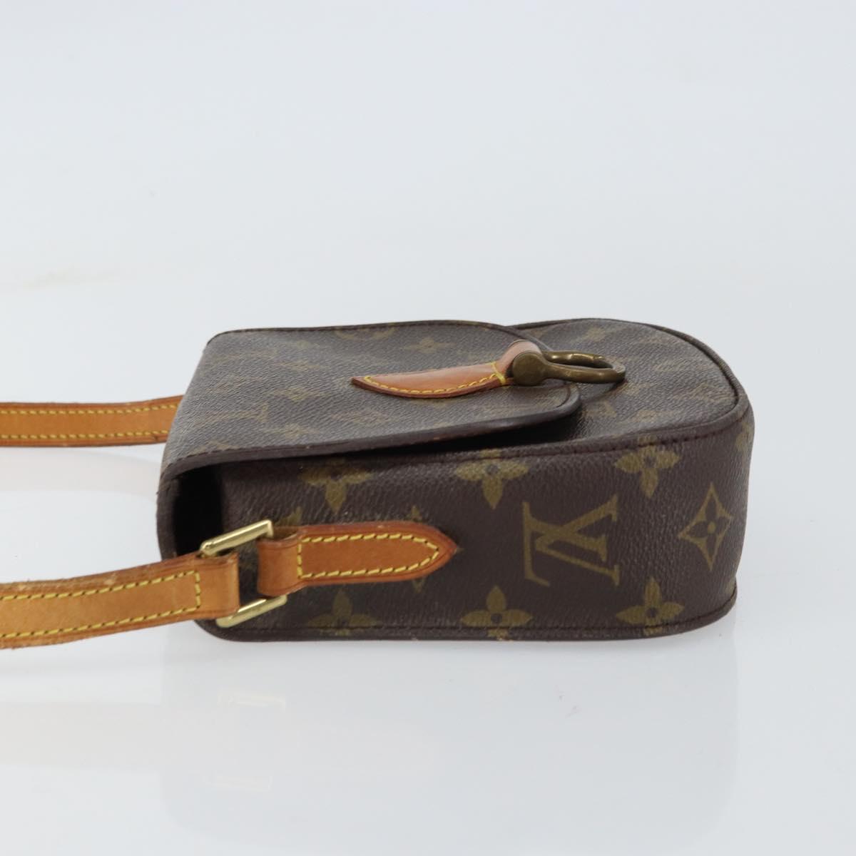 LOUIS VUITTON Monogram Saint Cloud PM Shoulder Bag M51244 LV Auth 159413