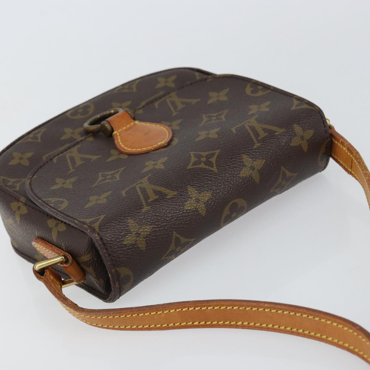 LOUIS VUITTON Monogram Saint Cloud PM Shoulder Bag M51244 LV Auth 159413