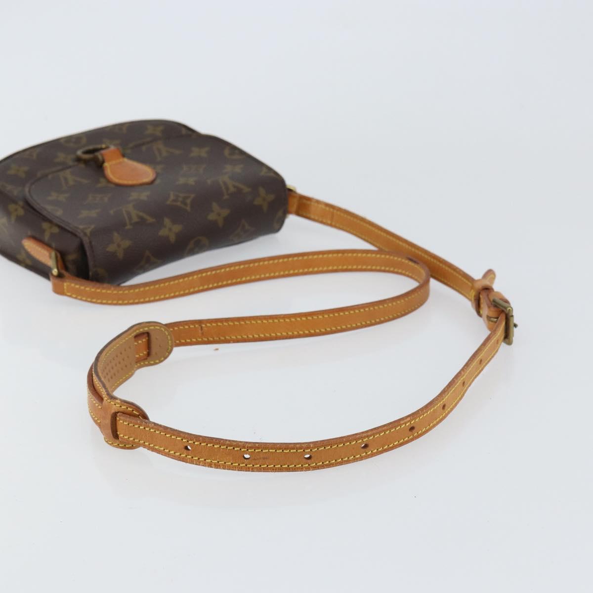 LOUIS VUITTON Monogram Saint Cloud PM Shoulder Bag M51244 LV Auth 159413