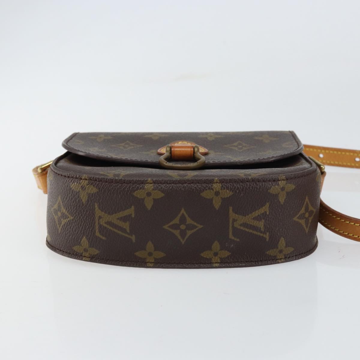 LOUIS VUITTON Monogram Saint Cloud PM Shoulder Bag M51244 LV Auth 159413