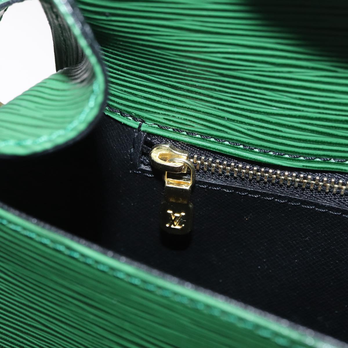 LOUIS VUITTON Epi Saint Cloud GM Shoulder Bag Green M52194 LV Auth 159422