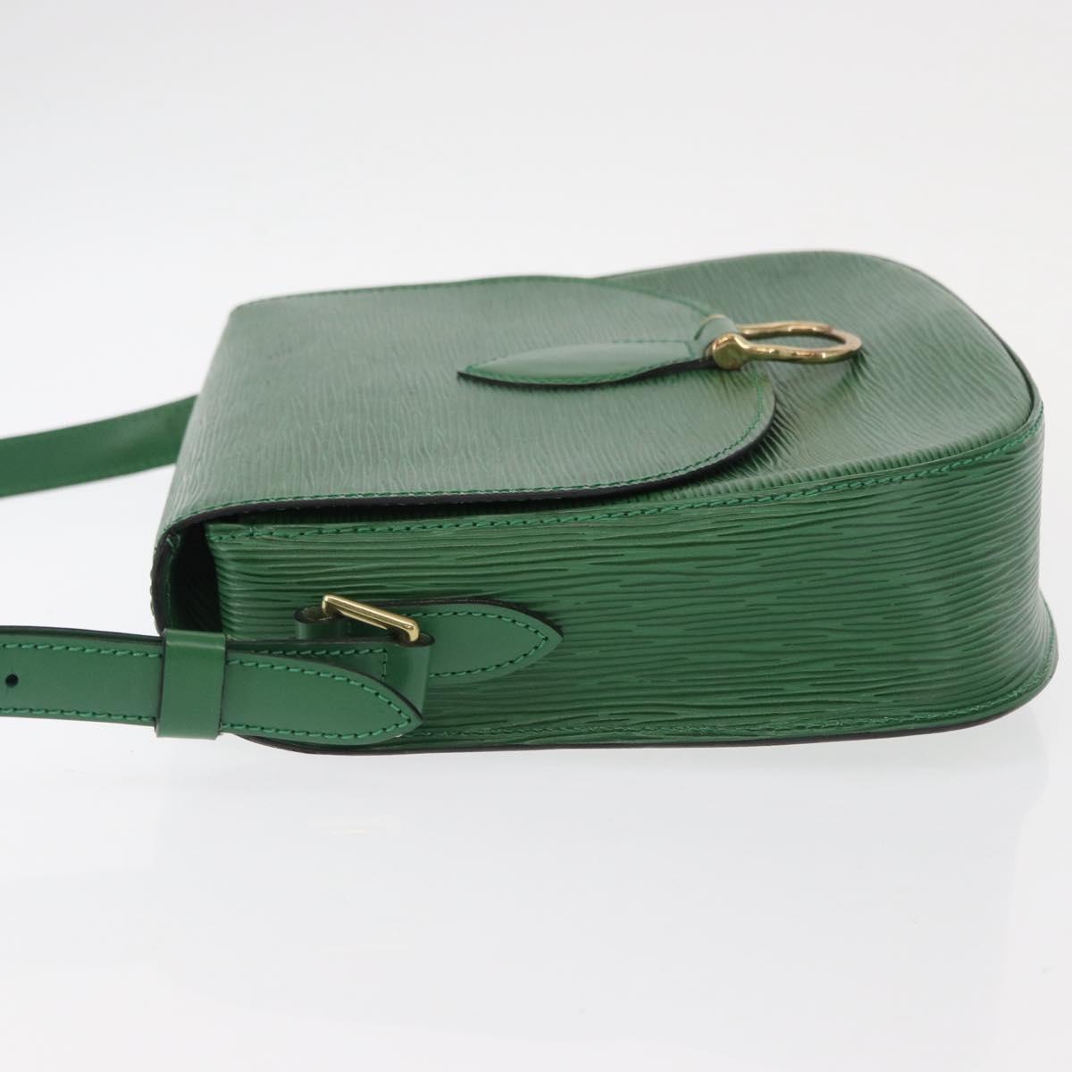 LOUIS VUITTON Epi Saint Cloud GM Shoulder Bag Green M52194 LV Auth 159422