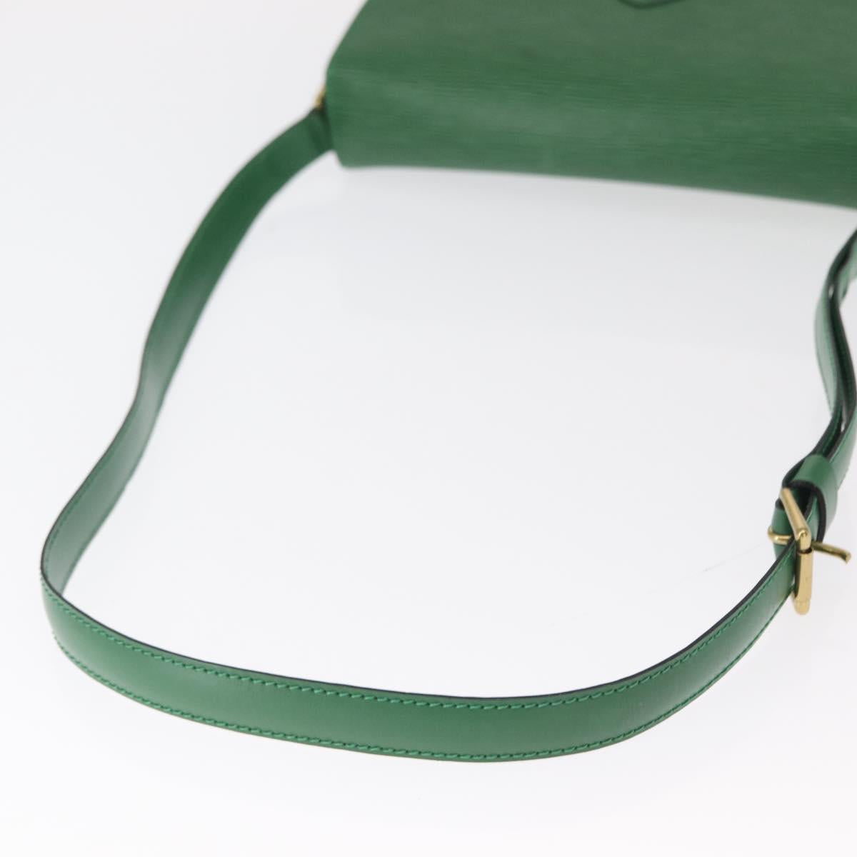 LOUIS VUITTON Epi Saint Cloud GM Shoulder Bag Green M52194 LV Auth 159422