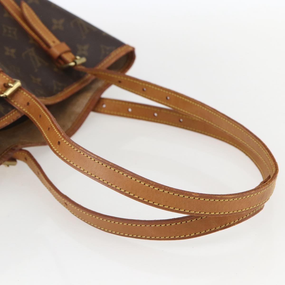 LOUIS VUITTON Monogram Bucket GM Shoulder Bag M42236 LV Auth 159427