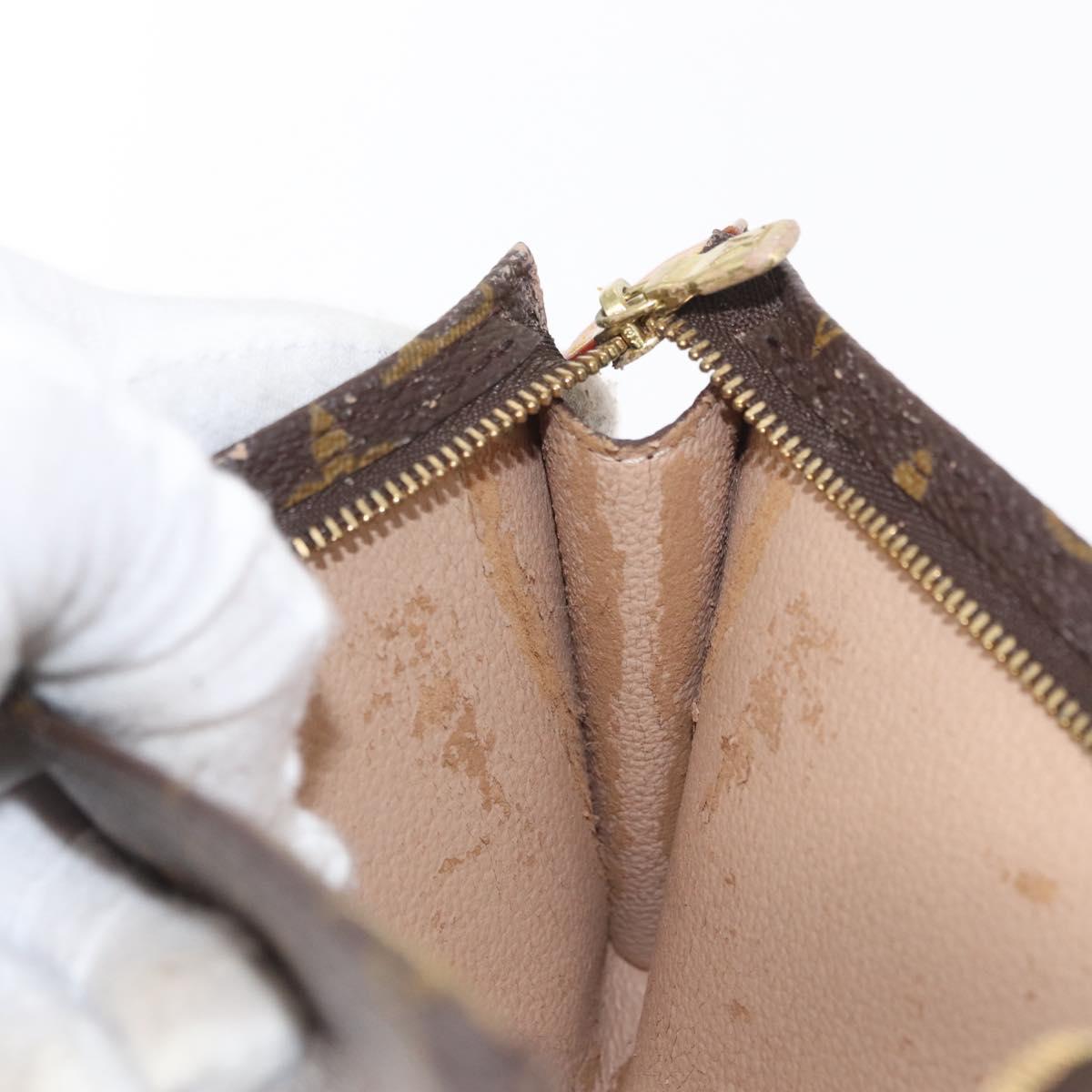 LOUIS VUITTON Monogram Bucket GM Accessory Pouch LV Auth 159428