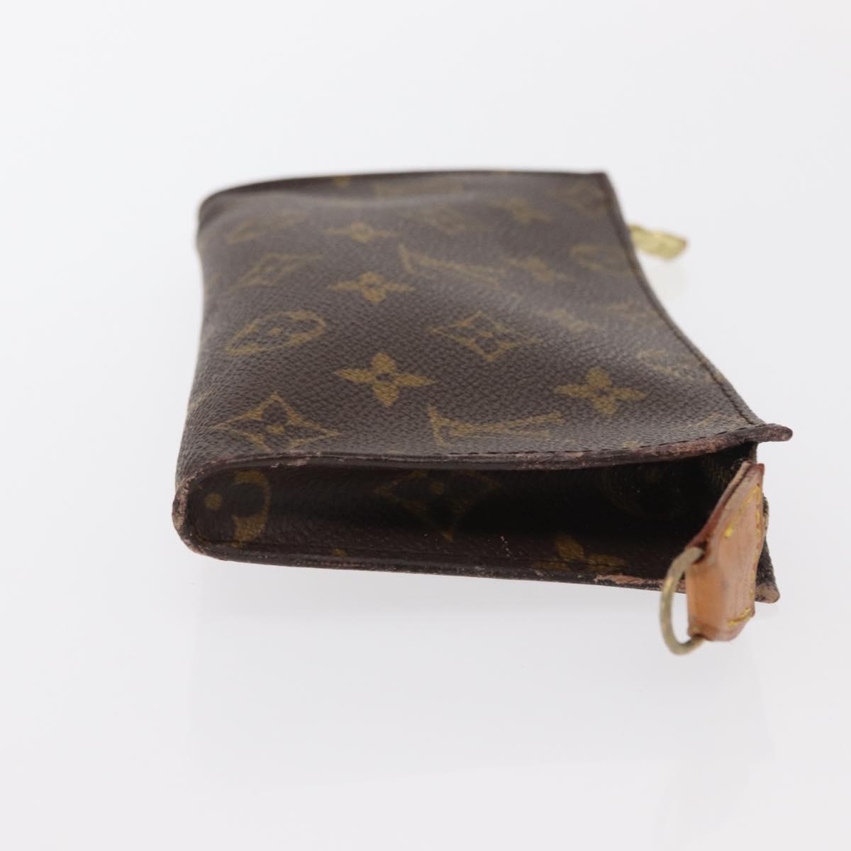 LOUIS VUITTON Monogram Bucket GM Accessory Pouch LV Auth 159428