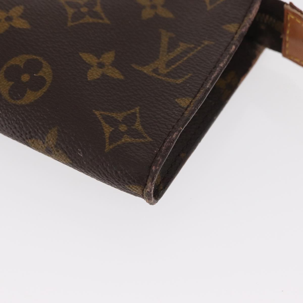 LOUIS VUITTON Monogram Bucket GM Accessory Pouch LV Auth 159428