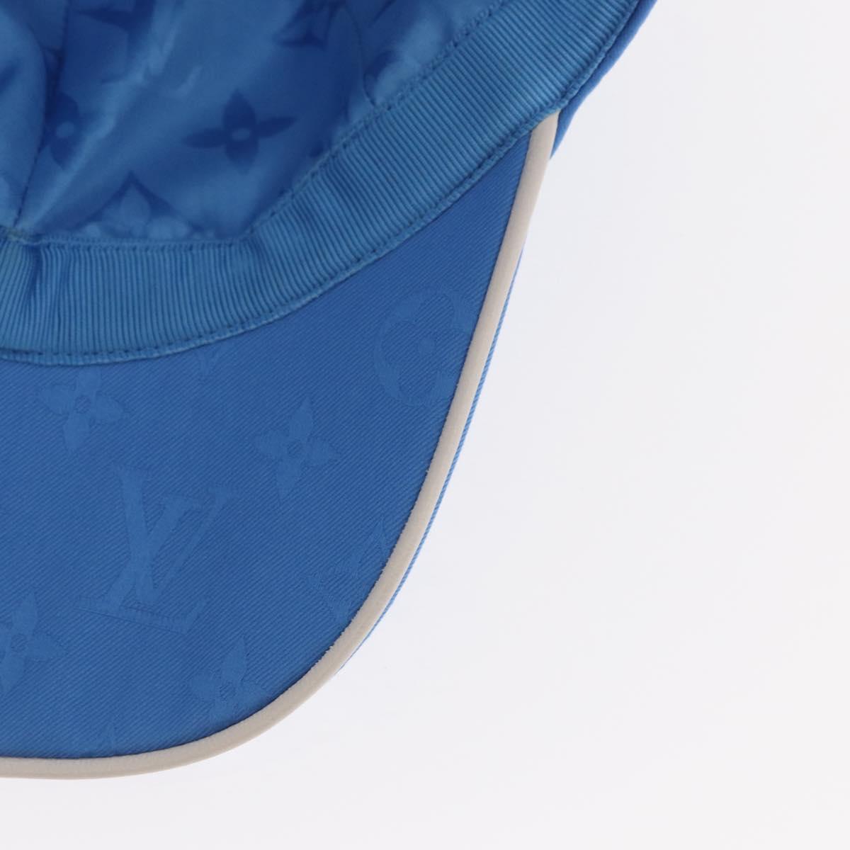LOUIS VUITTON Monogram Yayoi Kusama Infinity Dot Cap Blue M7068M Auth 159436SM