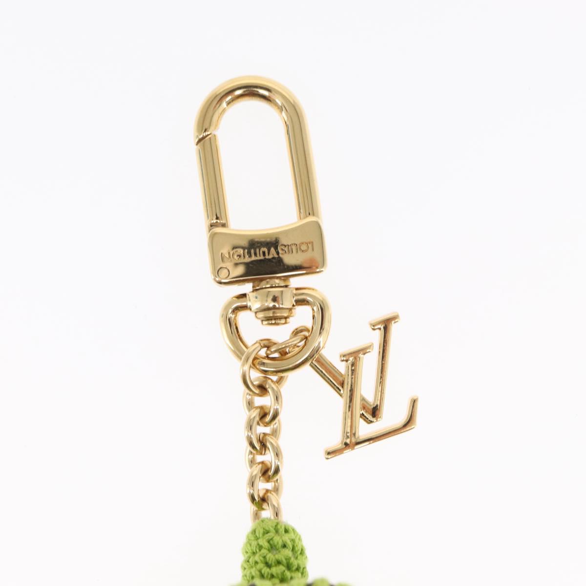 LOUIS VUITTON Bag Charm Very Licious Crochet Charm Red M02583 LV Auth 159439SM