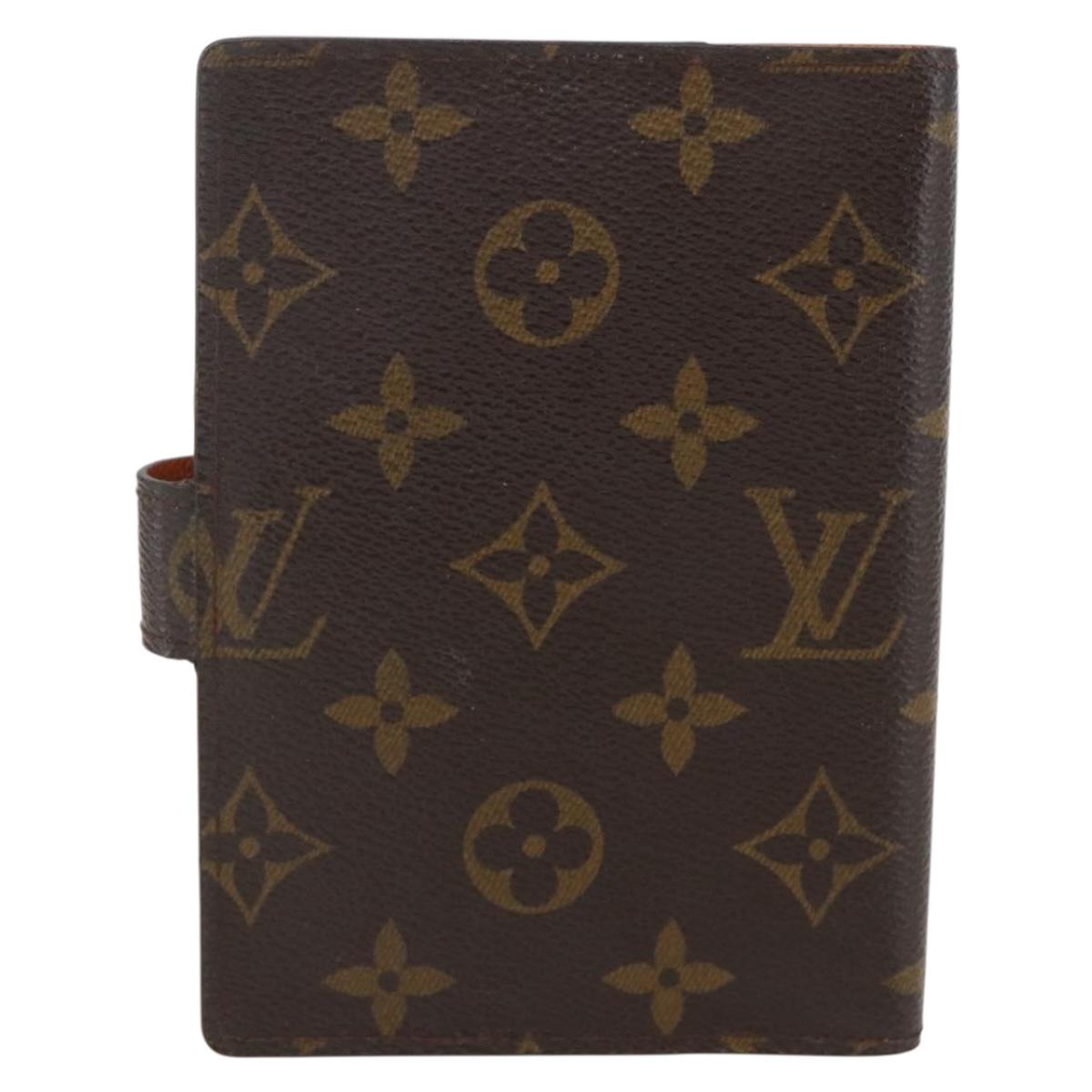 LOUIS VUITTON Monogram Agenda Koala PM Day Planner Cover Pink R21013 Auth 159455A
