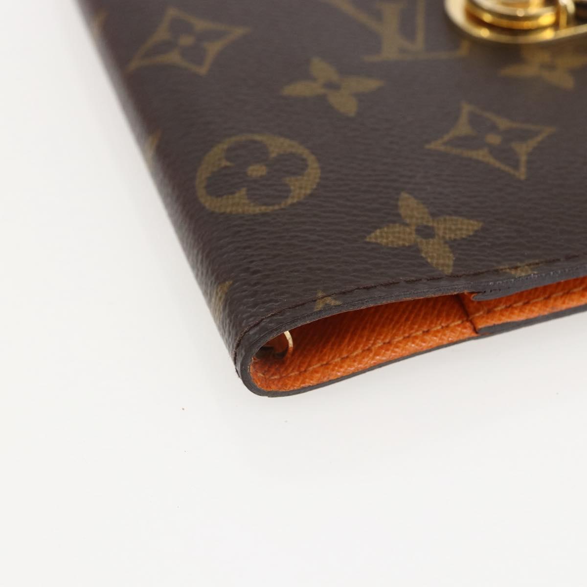 LOUIS VUITTON Monogram Agenda Koala PM Day Planner Cover Pink R21013 Auth 159455A