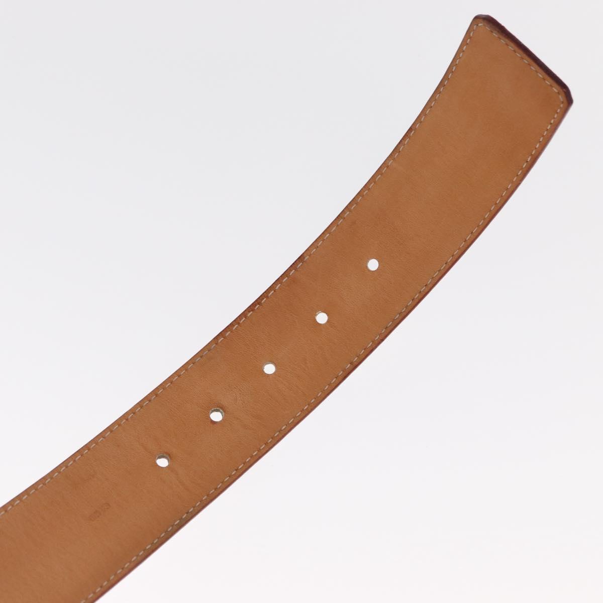LOUIS VUITTON Multicolor Ceinture LV Printed Initials Studs M6909 Auth 159470V