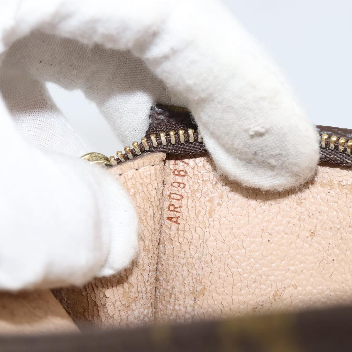 LOUIS VUITTON Monogram Bucket PM Accessory Pouch LV Auth 159479