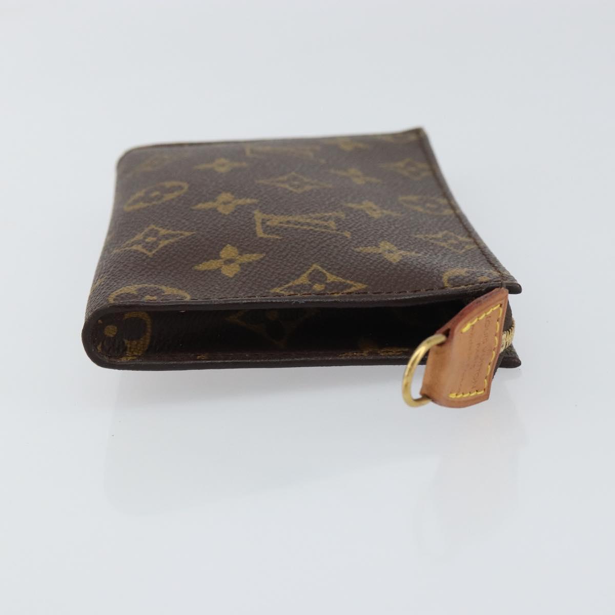 LOUIS VUITTON Monogram Bucket PM Accessory Pouch LV Auth 159479