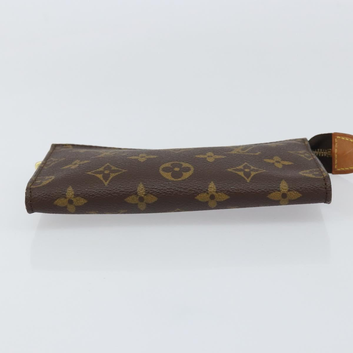 LOUIS VUITTON Monogram Bucket PM Accessory Pouch LV Auth 159479