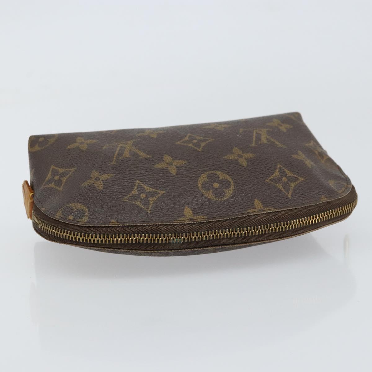 LOUIS VUITTON Monogram Pochette Cosmetic PM Pouch M43998 LV Auth 159485