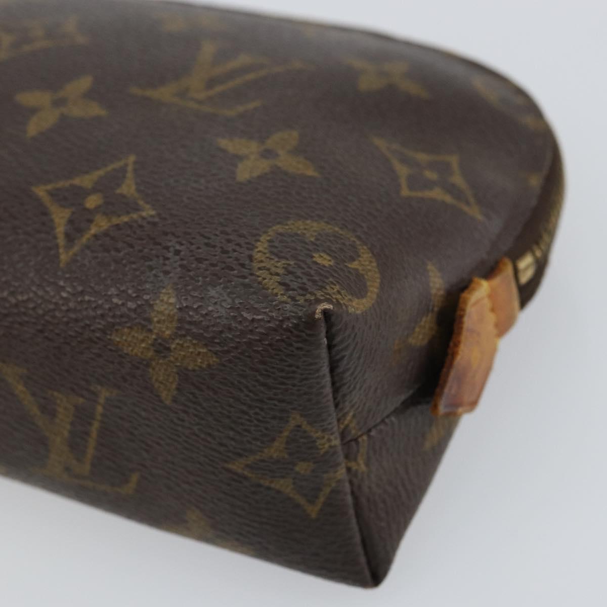 LOUIS VUITTON Monogram Pochette Cosmetic PM Pouch M43998 LV Auth 159485