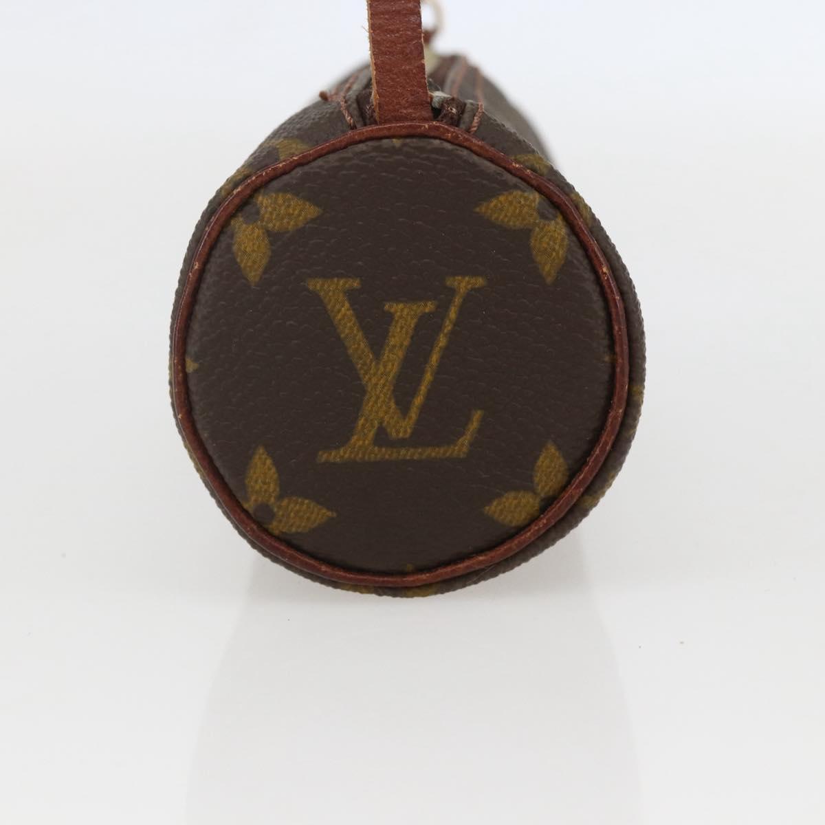LOUIS VUITTON Monogram Papillon Pouch LV Auth 159487