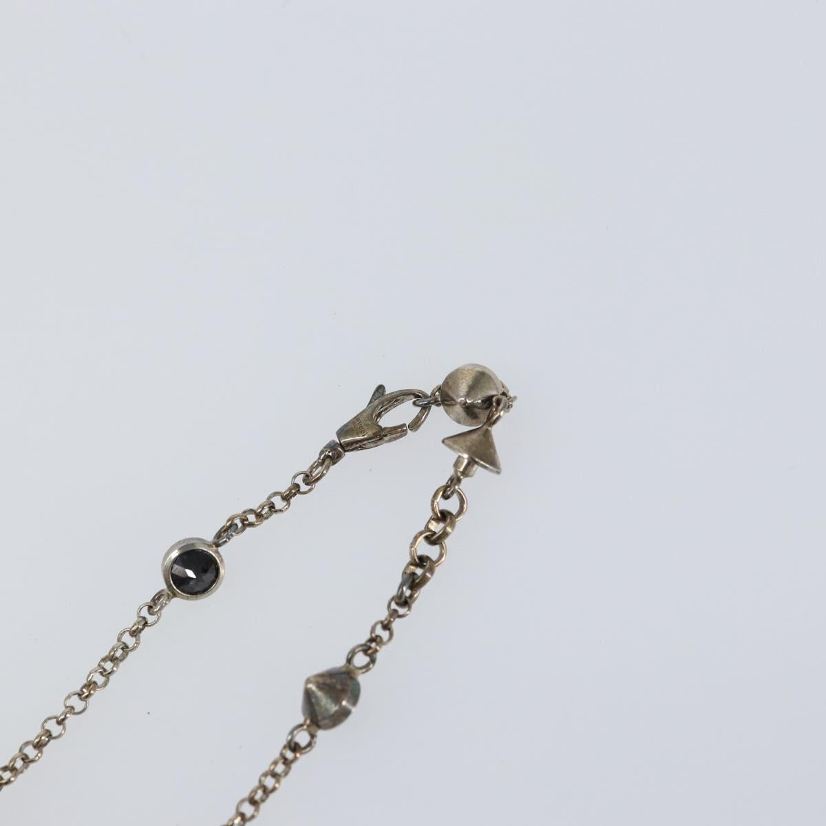 GUCCI Bracelet Ag925 BOSCO&ORSO Silver Auth 159492M