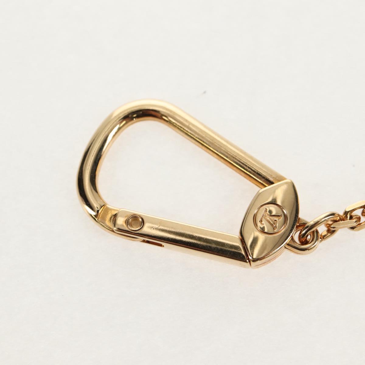 LOUIS VUITTON Porte Cles Cannes Key Holder metal Gold M65383 LV Auth 159493M