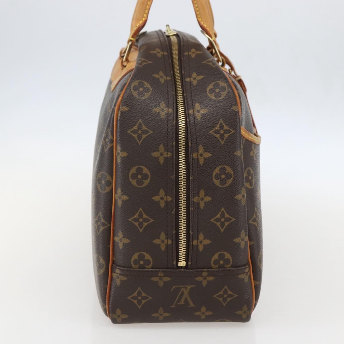 LOUIS VUITTON Monogram Deauville Hand Bag M47270 LV Auth 159521