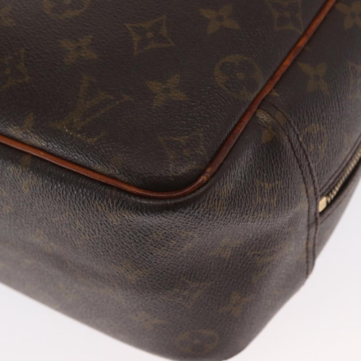 LOUIS VUITTON Monogram Deauville Hand Bag M47270 LV Auth 159524