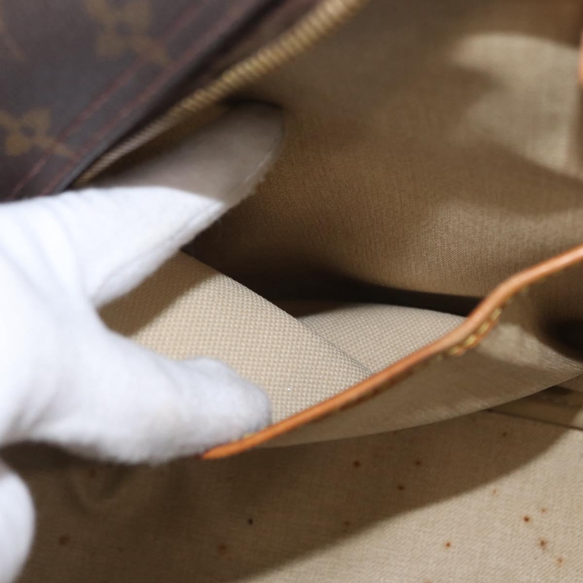 LOUIS VUITTON Monogram Deauville Hand Bag M47270 LV Auth 159524
