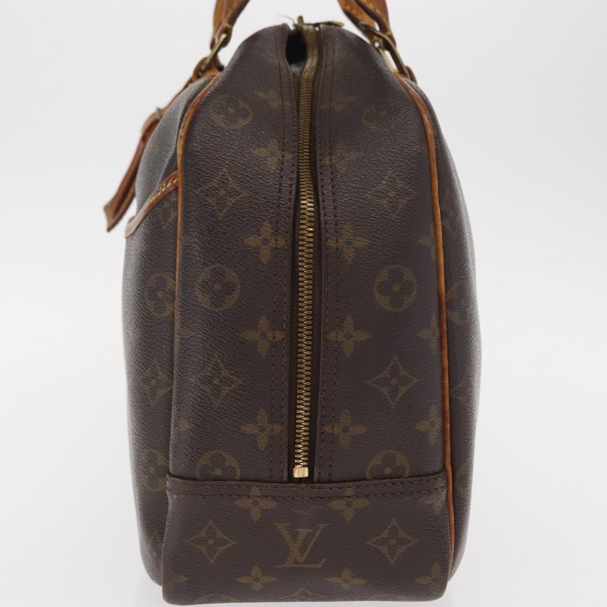 LOUIS VUITTON Monogram Deauville Hand Bag M47270 LV Auth 159524