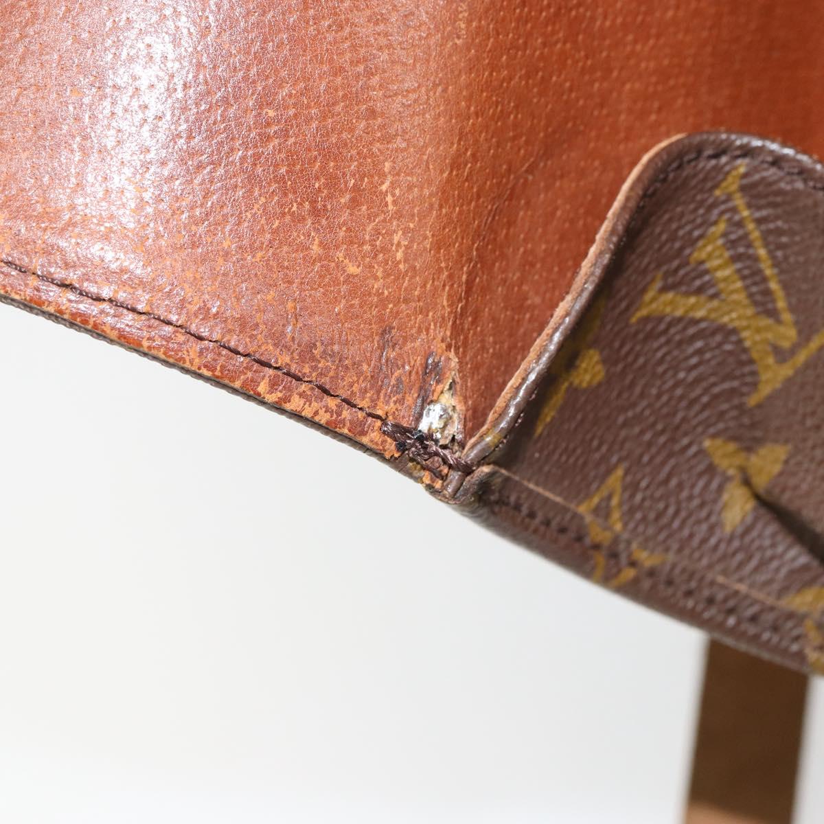 LOUIS VUITTON Monogram Cartouchiere MM Shoulder Bag M51253 LV Auth 159527