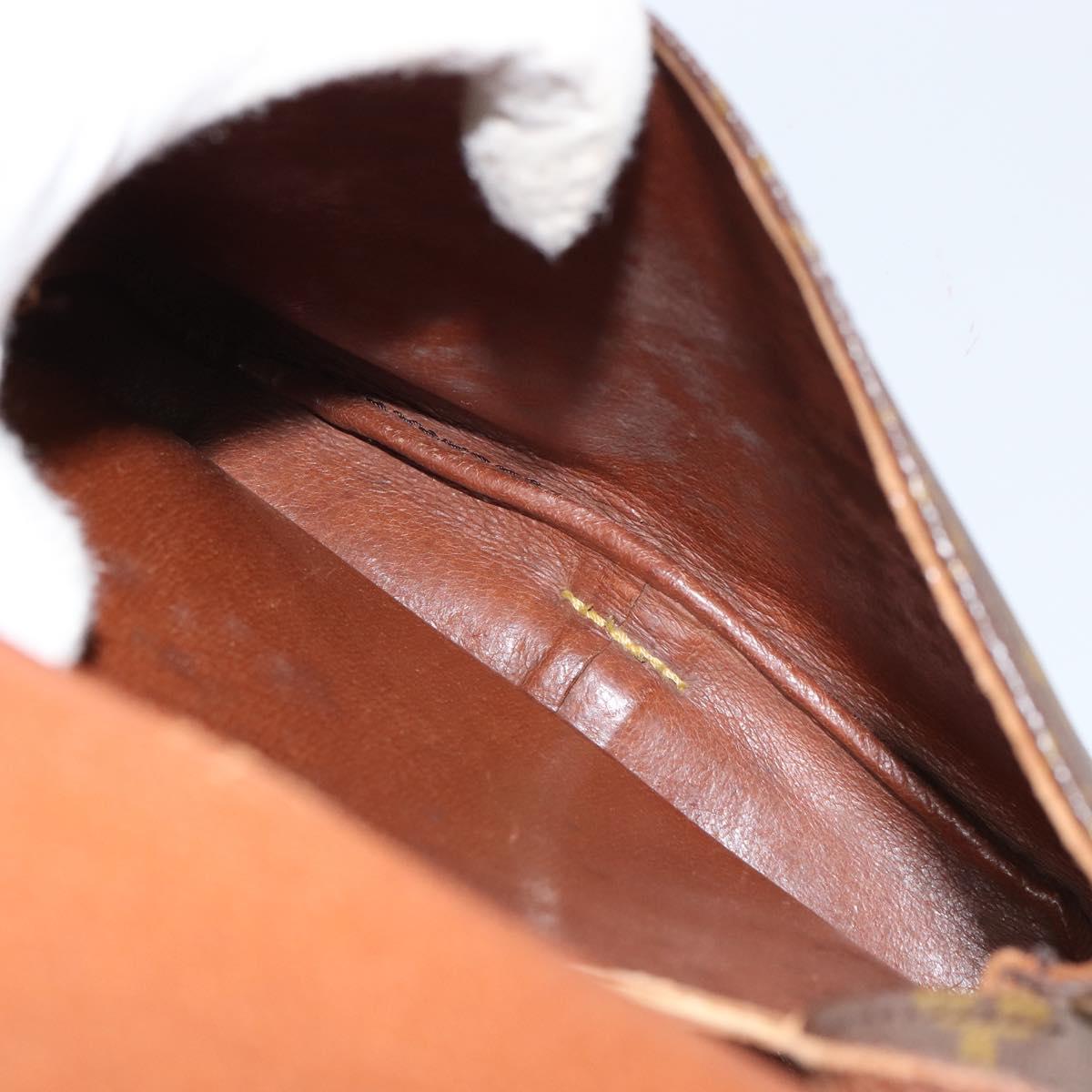 LOUIS VUITTON Monogram Cartouchiere MM Shoulder Bag M51253 LV Auth 159527