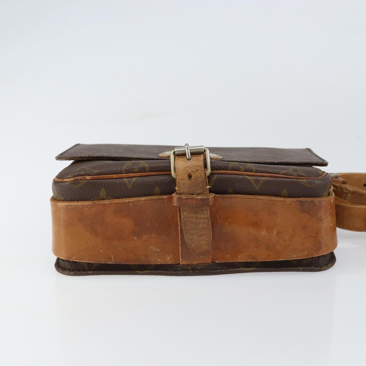 LOUIS VUITTON Monogram Cartouchiere MM Shoulder Bag M51253 LV Auth 159527