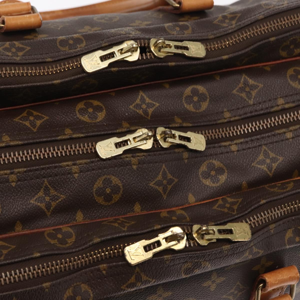 LOUIS VUITTON Monogram Sac Trois Posh 50 Boston Bag M41376 LV Auth 159529