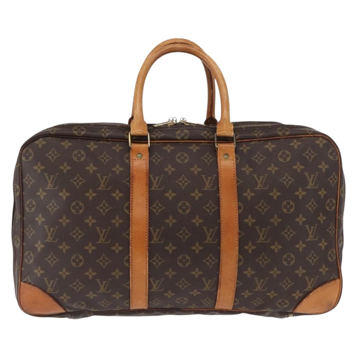LOUIS VUITTON Monogram Sac Trois Posh 50 Boston Bag M41376 LV Auth 159529