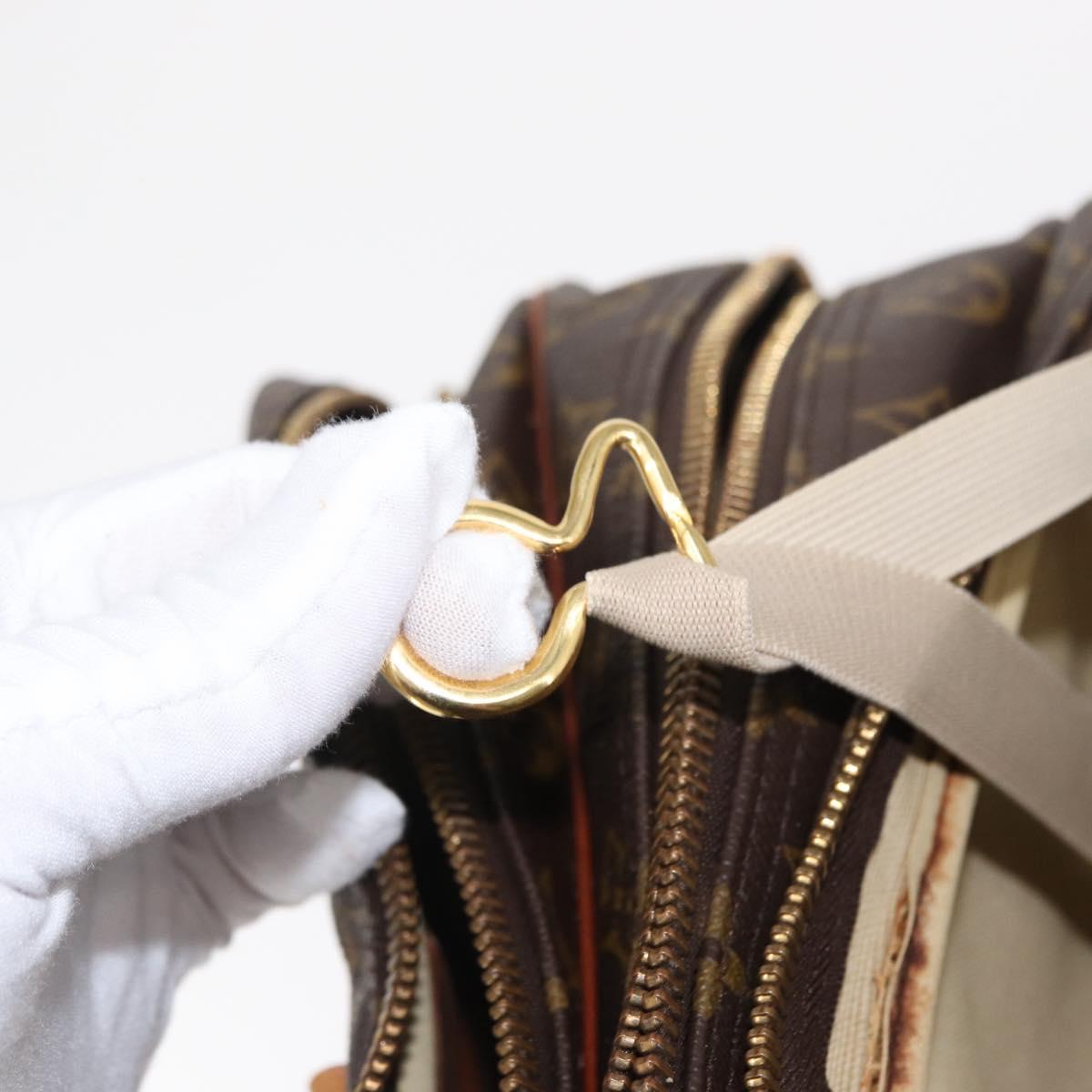 LOUIS VUITTON Monogram Sac Trois Posh 50 Boston Bag M41376 LV Auth 159529