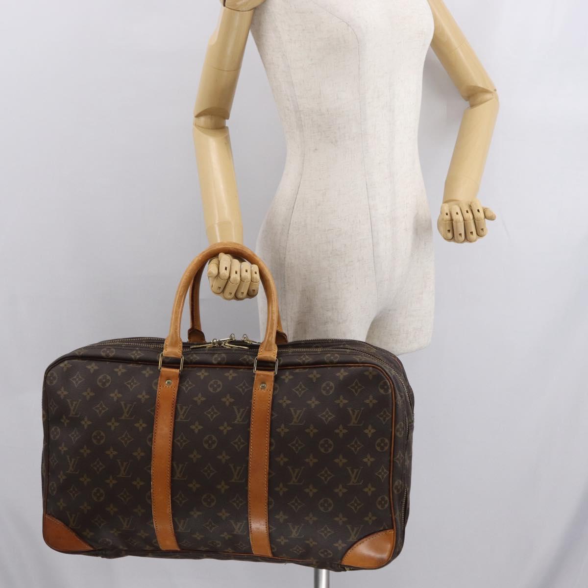 LOUIS VUITTON Monogram Sac Trois Posh 50 Boston Bag M41376 LV Auth 159529